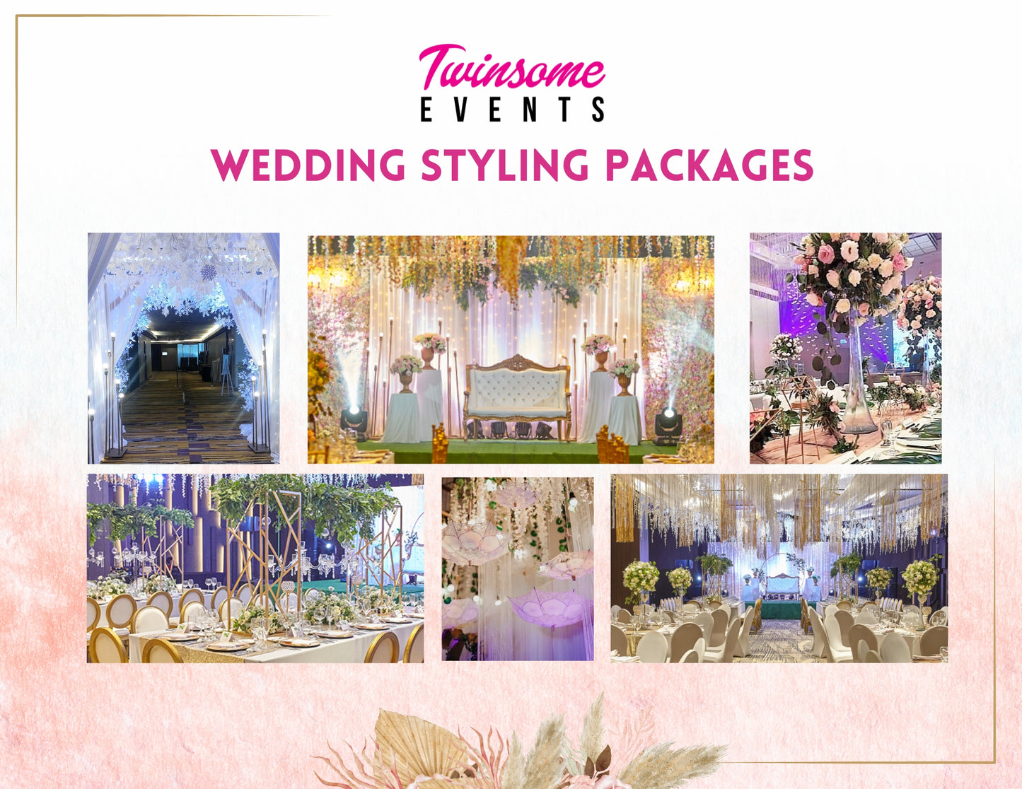 Event Styling for Wedding